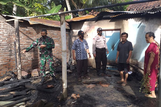 Polres Kebumen Himbau Warga Hati-Hati Dalam Membakar Sampah