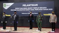 Pangdam XII Tanjungpura Hadiri Pelantikan Bupati dan Wabup Sekadau