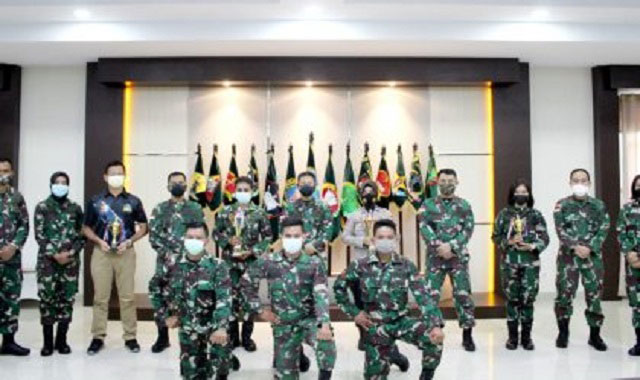 Pangdam XII Tanjungpura Apresiasi Prestasi Tim Tembak TASC