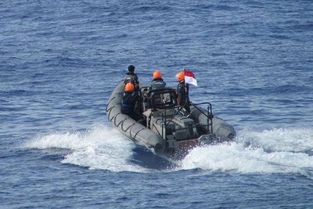 Terapung 8 Jam di Natuna, ABK MT St Katherinen Singapura Diselamatkan TNI AL