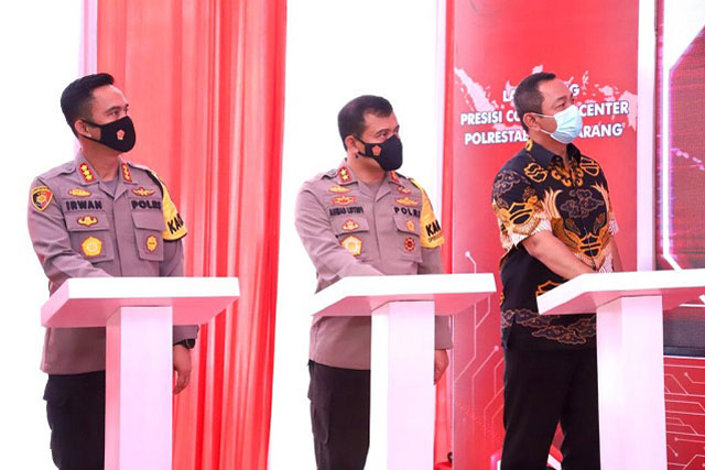 Kapolda Jateng Paparkan Keunggulan aplikasi Presisi Commander Center Polrestabes Semarang