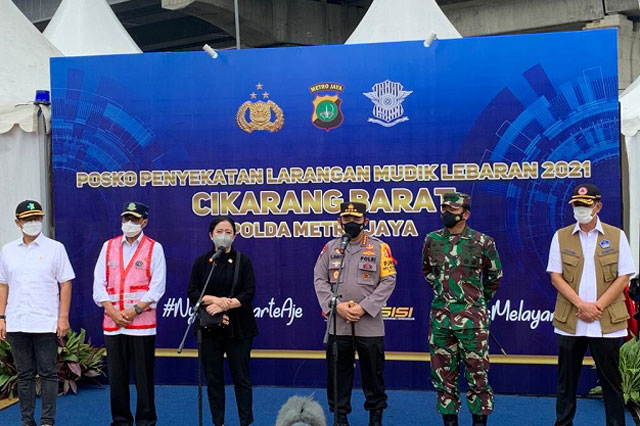Kapolri Minta Jajaran Kepolisian Sabar Edukasi Masyarakat Soal Larangan Mudik