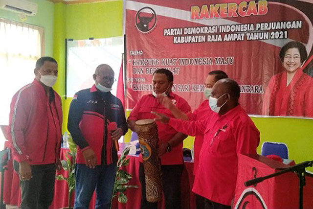 DPC PDI Perjuangan Raja Ampat Siap Rebut Kursi di Pemilu 2024