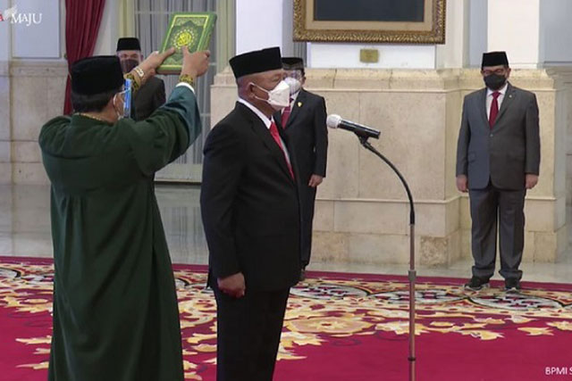 Ganip Warsito Jabat Kepala BNPB Gantikan Doni Monardo