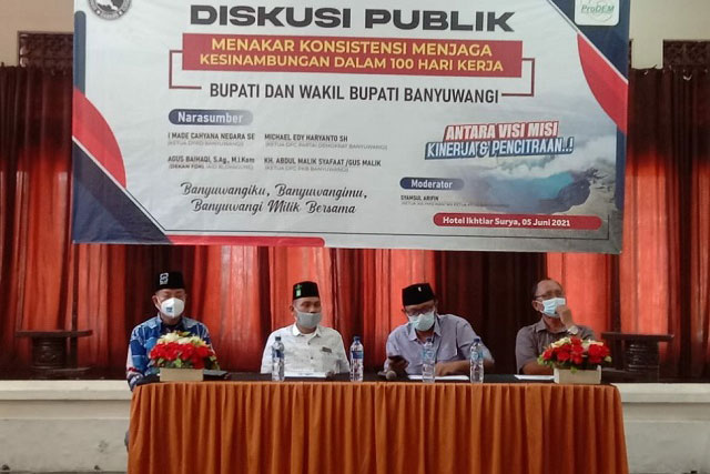 Ketua DPRD Banyuwangi Apresiasi 100 Hari Kinerja Bupati dan Wabup