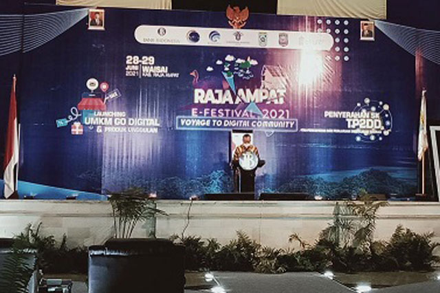 AFU Apresiasi Bank Indonesia Jadikan Raja Ampat Tuan Rumah E-Fesfival 2021