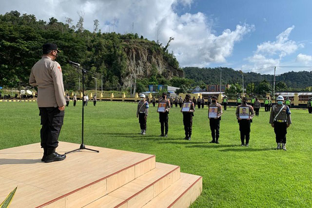 Kapolres Raja Ampat Pemberhentian Tidak Dengan Hormat 4 Anggotanya