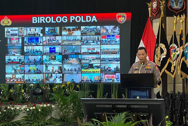 Kapolri Minta Slog Polri Perhatikan 2 Hal Terkait Bencana Alam