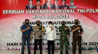 Kapolres Salatiga Apresiasi Antusiasme Warga Ikuti Vaksinasi Massal