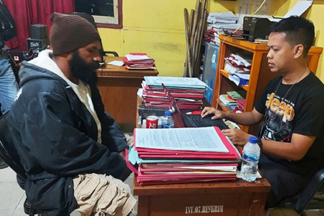 Satgas Nemangkawi Tangkap Ketua I KNPB Merauke Papua