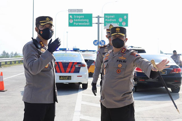 Mulai 16 sampai 22 Juli, Seluruh Exit Tol Di Jawa Tengah Ditutup