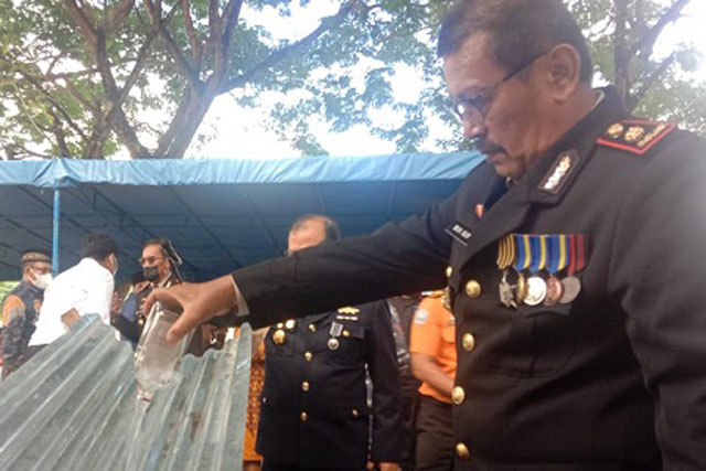 Polres Raja Ampat Musnahkan Minuman Keras Seharga Puluhan Juta