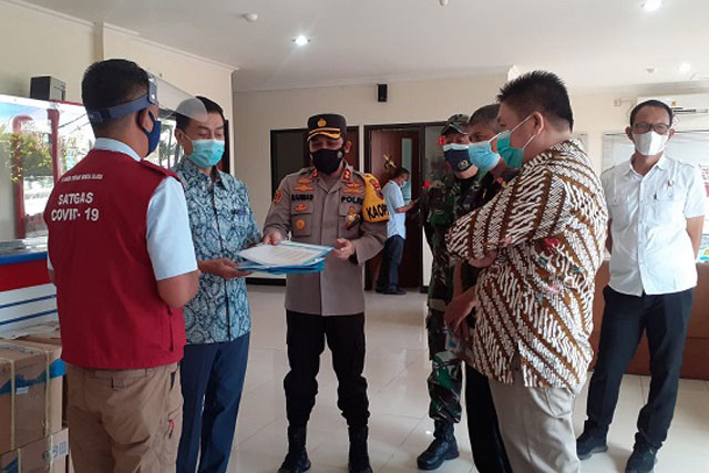 Forkopimda Kota Salatiga Cek Penerapan PPKM Darurat di Perusahaan