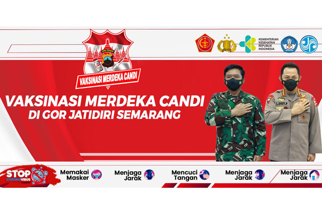 Cara Daftar Vaksinasi Merdeka Candi