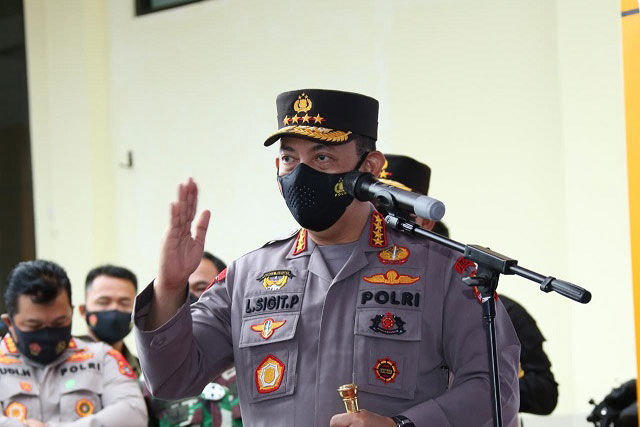 Kapolri Minta Forkompimda Bangka Belitung Optimalkan Pos Penyekatan