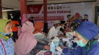 BAIS TNI Gelar Vaksinasi Massal di Banyuwangi