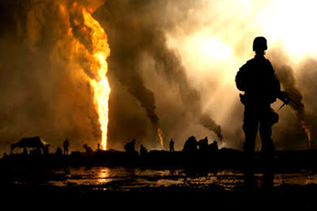 Conflict Is Protection Oil Flow. By Malika Dwi Ana