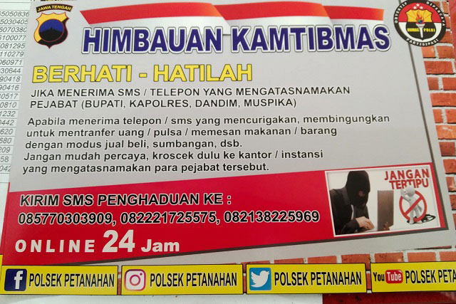 Awas, Marak Modus Penipuan Order Fiktif Atasnamakan Pejabat Polri