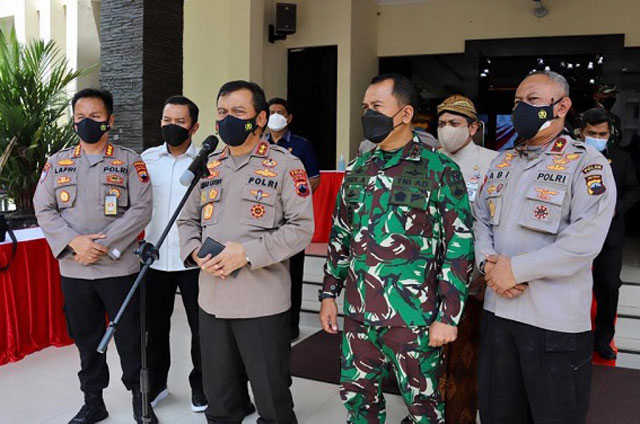 Polda Jateng Bersama Kodam IV Siapkan Strategi Antisipasi Gelombang Tiga Covid
