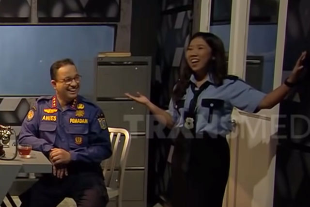 Anies Baswedan Diroasting Kiki Sahputri: Tepuk Tangan Dong Buat Pak Ahok