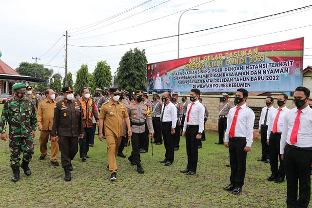 Polres Kebumen Terjunkan 454 Personel Selama Operasi Lilin 2021