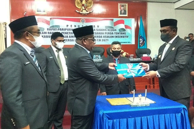 DPRD Setujui Raperda APBD Raja Ampat Tahun 2022 Sebesar 1,349 T