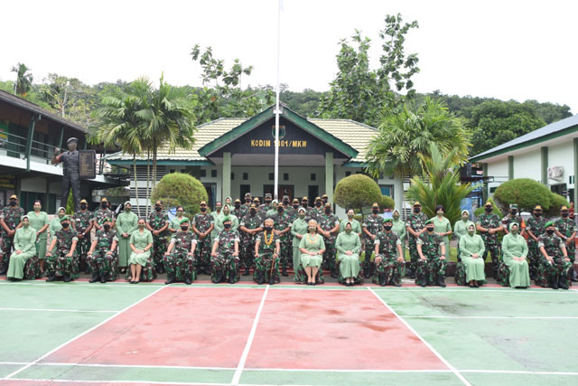 Pangdam XVIII Kasuari Kunjungi Kodim 1801 Manokwari