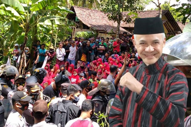 Nama Ganjar Pranowo Positif Pada Pemberitaan Insiden di Desa Wadas Karena Buzzer