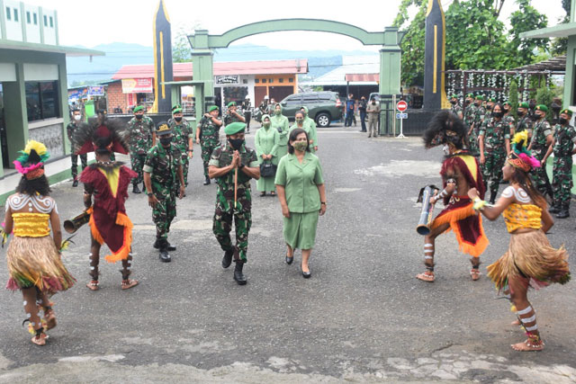 Pangdam XVIII Kasuari Kunjungi Kodim 1801 Manokwari