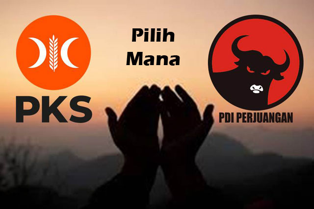 Umat Islam Lebih Milih PKS Atau PDIP?