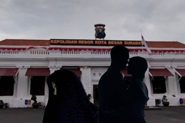 Ribut di Polrestabes Surabaya Gegara Suami Ketahuan Istri Dampingi WIL Saat Diperiksa Petugas