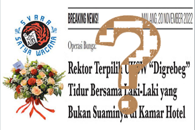Operasi Bunga UKSW, Desas Desus Atau Fakta?