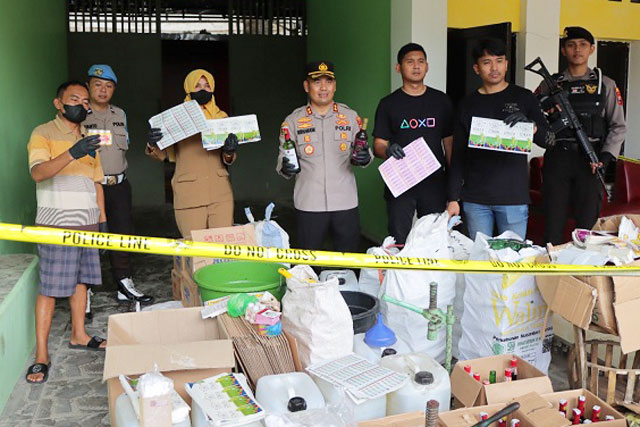 Minuman Keras Palsu Marak Beredar, Peracik Lolos Saat Digerebek