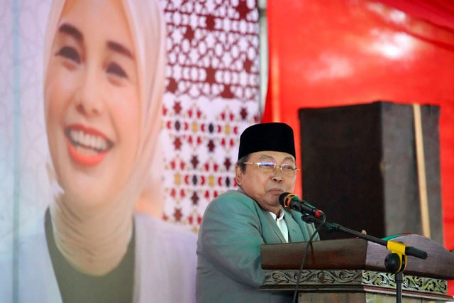 KH Aqil Siradj Doakan Siti Atikoh Supriyanti Jadi Ibu Negara