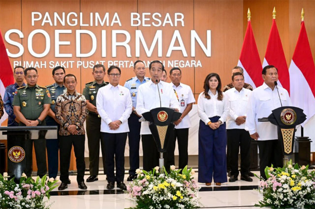 Presiden Resmikan Rumah Sakit Pusat Pertahanan Negara Panglima Besar Soedirman