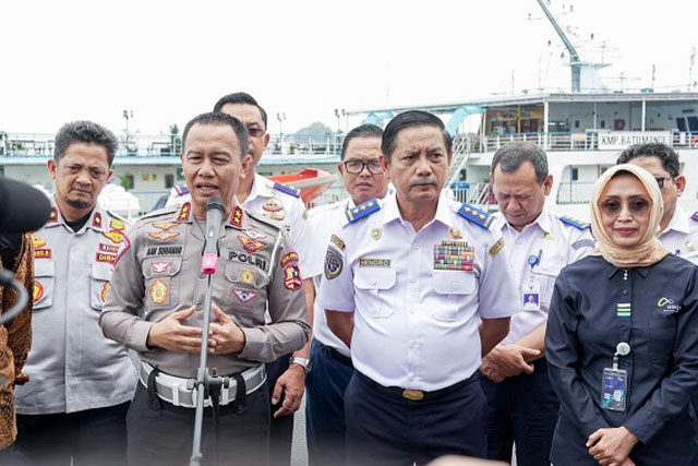 Kepolisian Siapkan Rekayasa Lalu Lintas di Pelabuhan Merak-Bakauheni