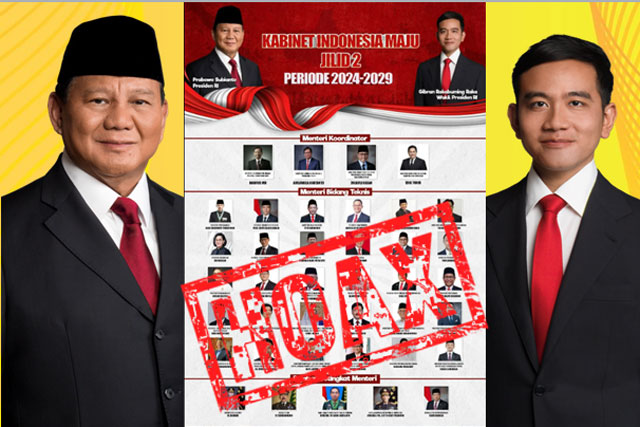 Penasehat Hukum Prabowo-Gibran Tegaskan Susunan Kabinet Yang Beredar Adalah Hoaks