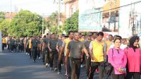 Polres Jepara Bareng Kodim Gelar Olahraga dan Lomba  Bersama