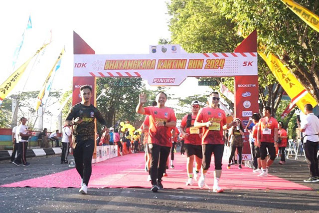 Bhayangkara Kartini Run 2024 Sukses Digelar