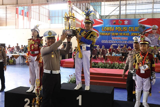 Kecamatan Pecangaan Sabet Juara 1 Lomba Pocil Polres Jepara
