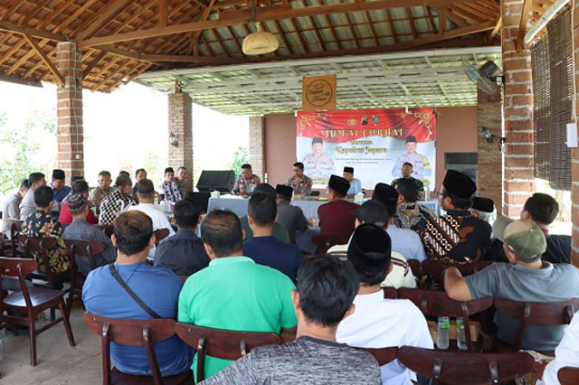 Jumat Curhat Polres Jepara di Kecamatan Pecangaan