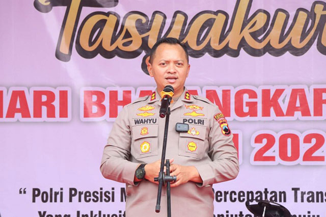 Polres Jepara Gelar Tasyakuran Hari Bhayangkara ke 78