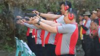 Polres Kebumen Gelar Latihan Menembak