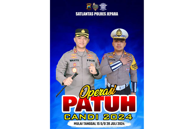 Pesan Polres Jepara Saat Operasi Patuh Candi 2024 Digelar