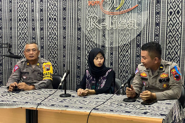 Satlantas Polres Jepara Sosialisasikan Operasi Patuh di Radio R-Lisa