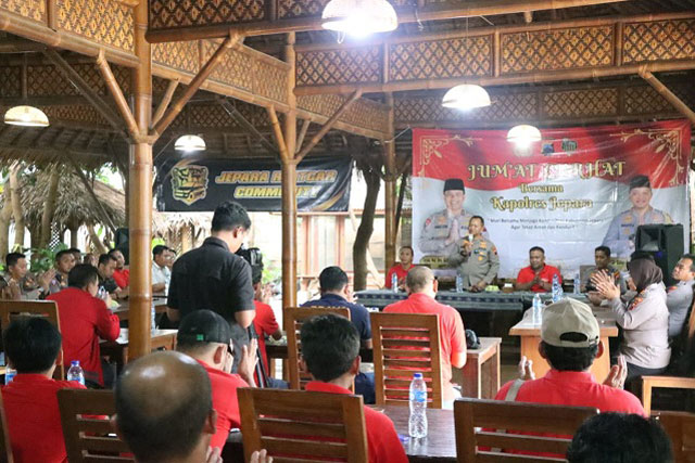 Komunitas Pengusaha Rental Curhat Ke Kapolres Jepara