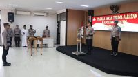 Kapolres Jepara Pimpin Sertijab Kapolsek Kedung