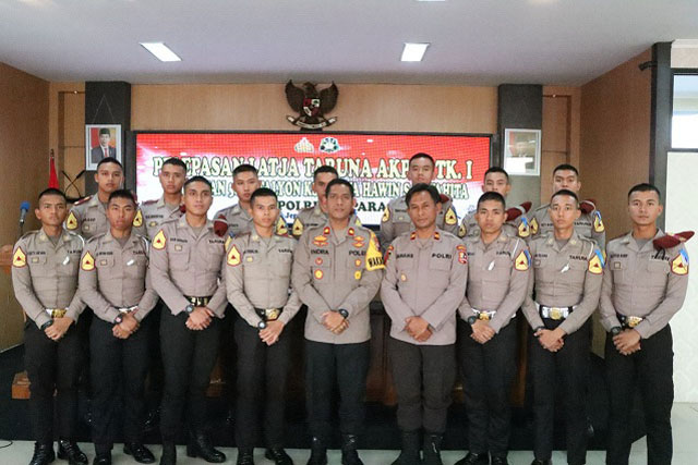 Taruna Akpol Tuntaskan Latihan Kerja di Polres Jepara