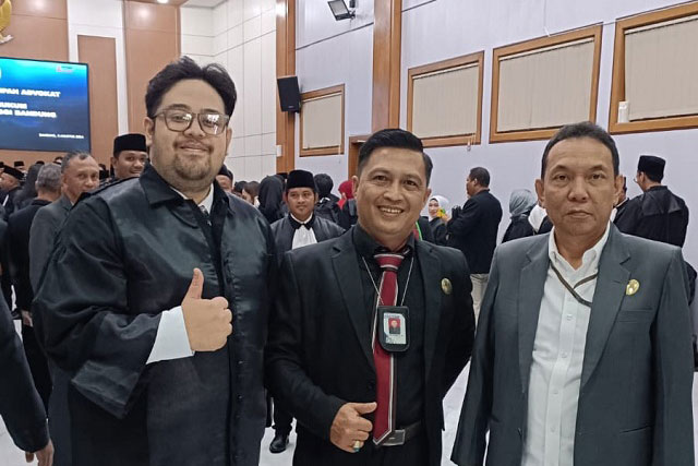 Advokat PERWADI Angkatan V Diambil Sumpah di Pengadilan Tinggi Jawa Barat