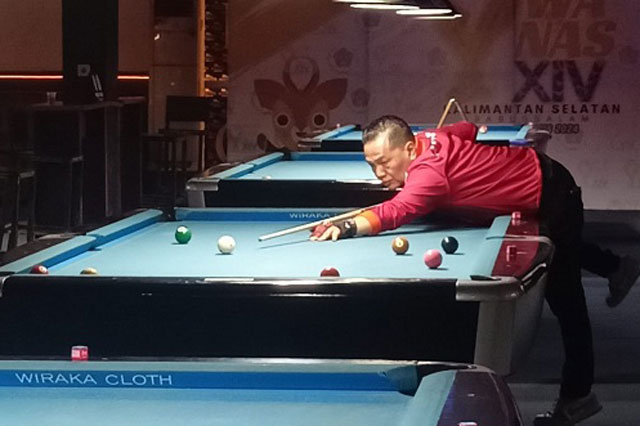 Dramatis, SIWO PWI DKI Jakarta Biliar Bola 9 Individu Kalah Tipis